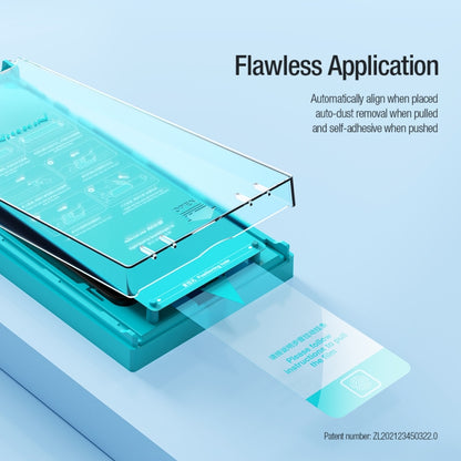 10pcs NILLKIN Chang Series Tempered Glass Protective Film, For iPhone 15 Pro Max, For iPhone 15 Plus, For iPhone 15