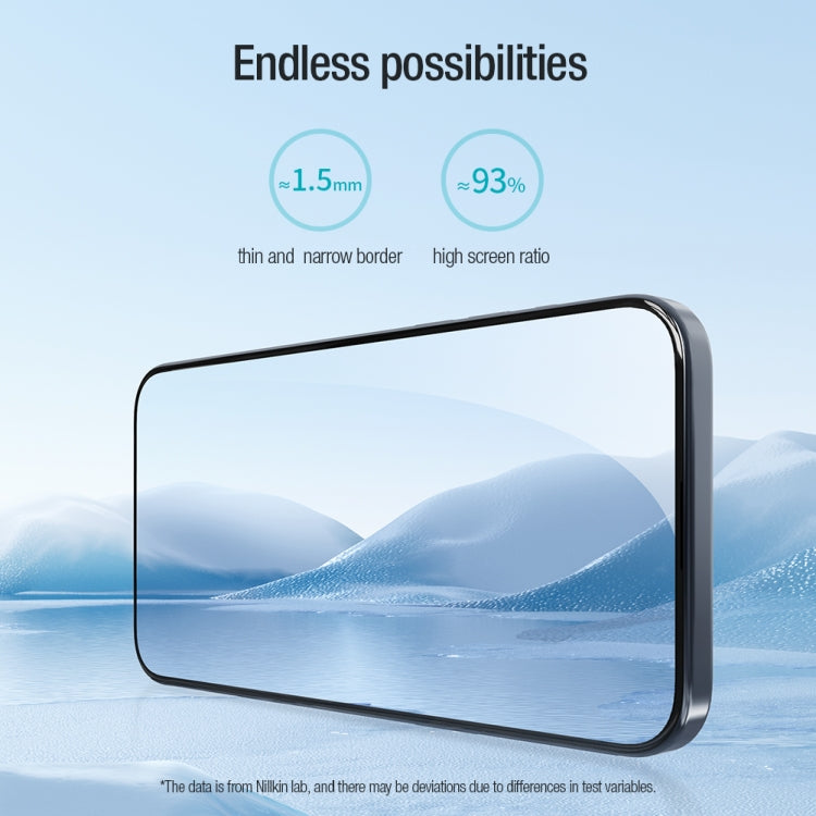 10pcs NILLKIN Chang Series Tempered Glass Protective Film, For iPhone 15 Pro Max, For iPhone 15 Plus, For iPhone 15