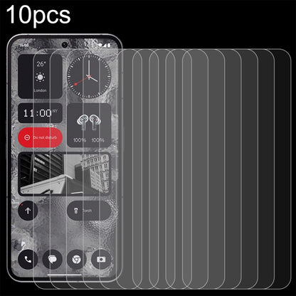 10pcs 0.26mm 9H 2.5D Tempered Glass Film, For Nothing Phone 4a Pro, For Nothing Phone 4a, For Nothing Phone 3, For Nothing CMF Phone 2 Pro, For Nothing Phone 3a, For Nothing Phone 3a Pro, For Nothing Phone 2a Plus, For Nothing CMF Phone 1              ...