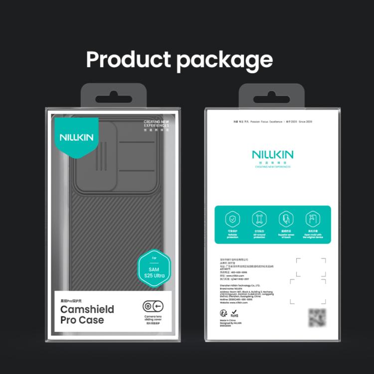 NILLKIN CamShield Prop PC Phone Case, For Samsung Galaxy S25 Ultra 5G, For Samsung Galaxy S24 Ultra 5G