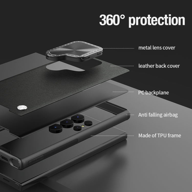 NILLKIN CamShield Prop Series PC + TPU Phone Case, For Samsung Galaxy S24 Ultra 5G