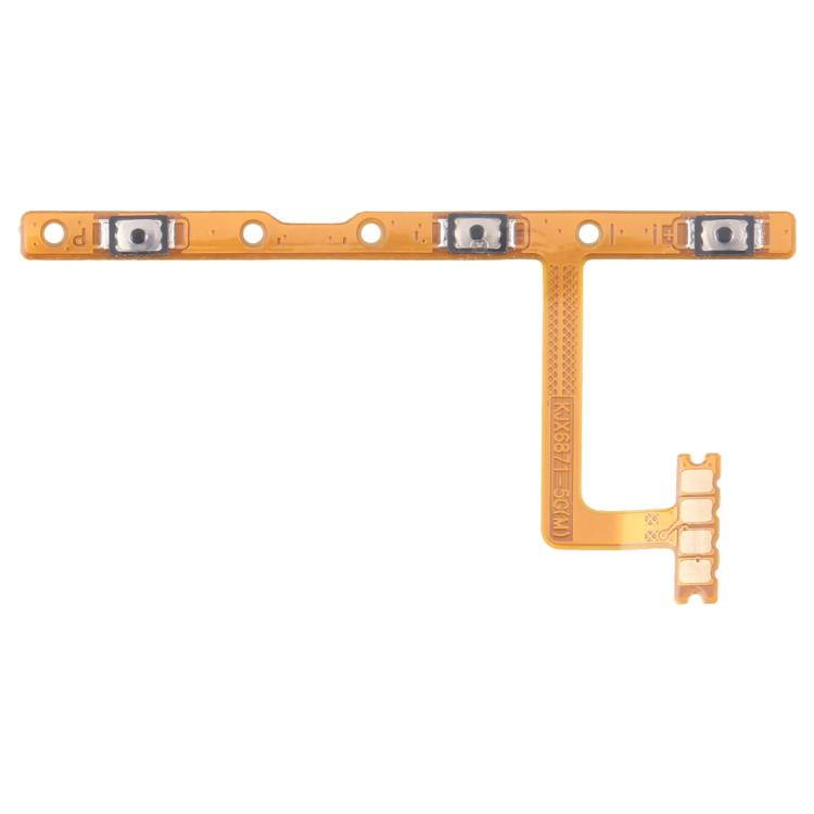 OEM Power Button & Volume Button Flex Cable, For Tecno Spark 30 Pro KL7, For Tecno Spark 30 4G KL6, For Tecno Spark 30C, For Tecno Pova 6 Neo, For Tecno Pova 6, For Tecno Camon 30 Pro CL8, For Tecno Pova 6 Pro LI9, For Tecno Spark 20C BG7n�������������...