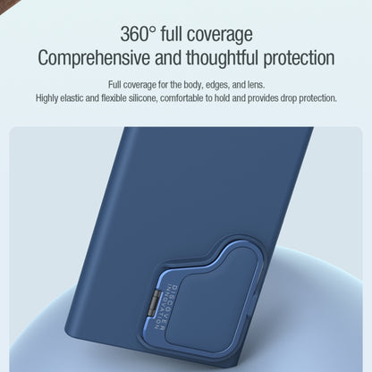 NILLKIN CamShield Prop Liquid Silicone Phone Case, For Samsung Galaxy S24 Ultra 5G