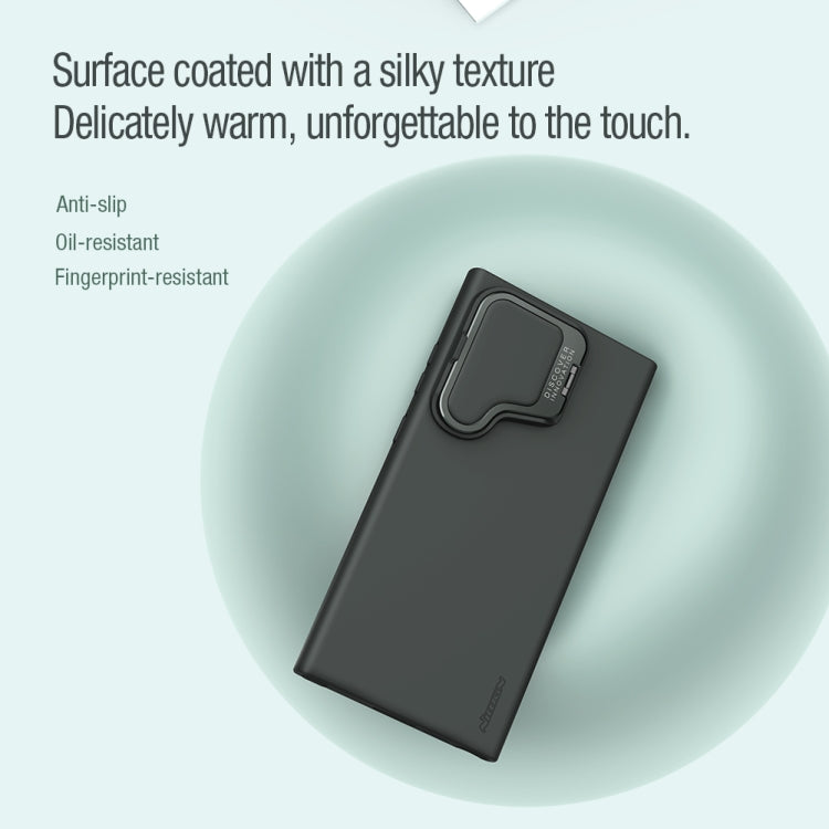 NILLKIN CamShield Prop MagSafe Liquid Silicone Phone Case, For Samsung Galaxy S24 Ultra 5G