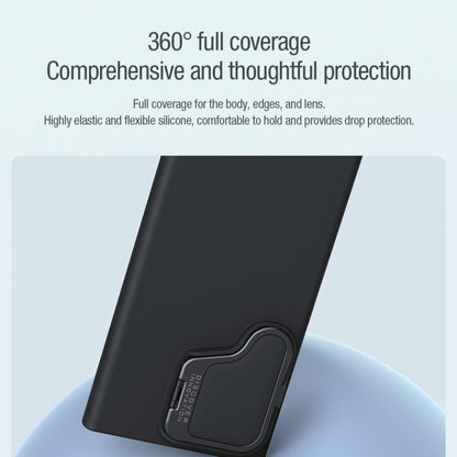 NILLKIN CamShield Prop MagSafe Liquid Silicone Phone Case, For Samsung Galaxy S24 Ultra 5G