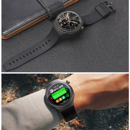 UNIWA DM80 1.43 inch IP67 Waterproof Android 8.1 Smart Watch Support 4G Network / WiFi / GPS / NFC
