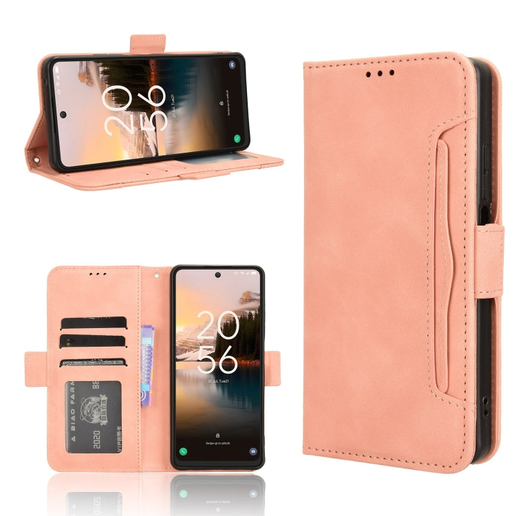 Skin Feel Calf Texture Card Slots Leather Phone Case, For TCL 40 NxtPaper 4G
