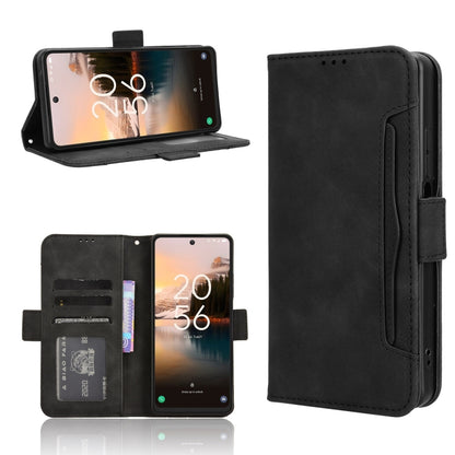 Skin Feel Calf Texture Card Slots Leather Phone Case, For TCL 40 NxtPaper 4G