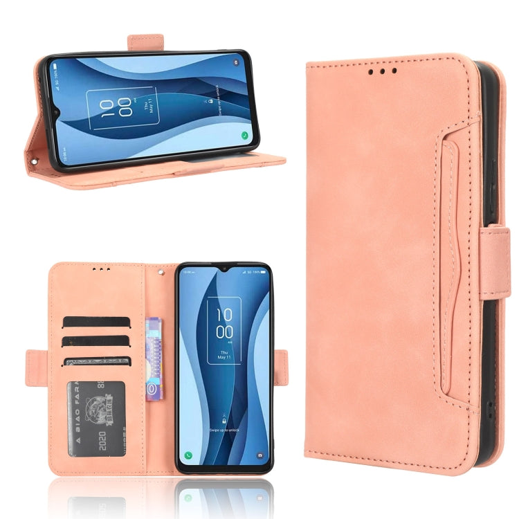 Skin Feel Calf Texture Card Slots Leather Phone Case, For TCL 40 XE 5G / 40 NxtPaper 5G, For TCL 40 NxtPaper 4G