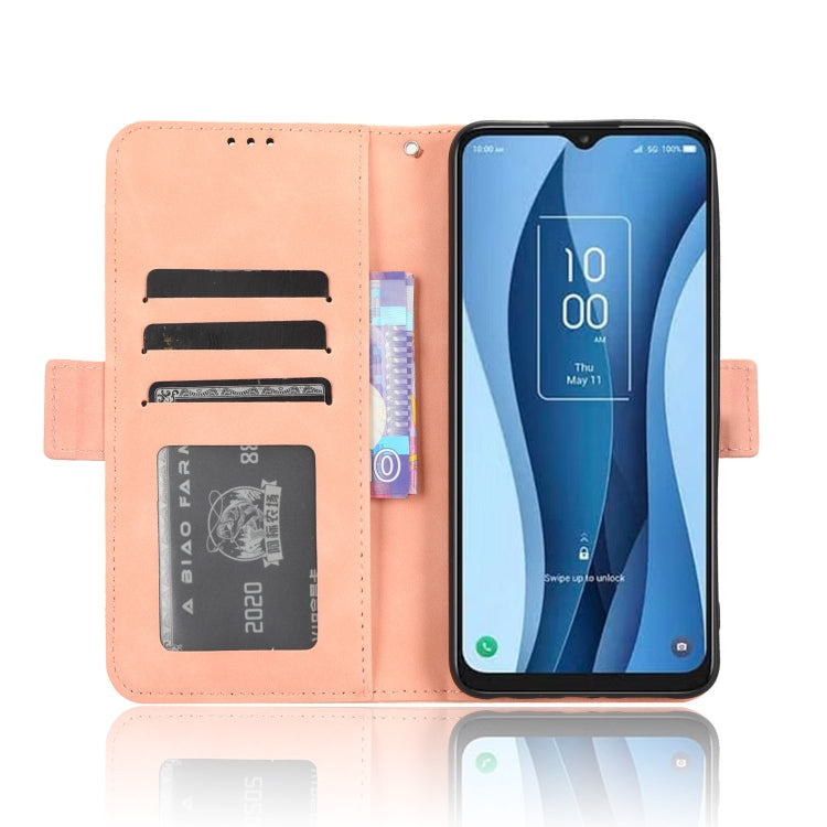 Skin Feel Calf Texture Card Slots Leather Phone Case, For TCL 40 XE 5G / 40 NxtPaper 5G, For TCL 40 NxtPaper 4G