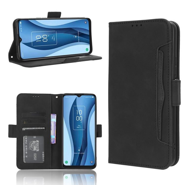 Skin Feel Calf Texture Card Slots Leather Phone Case, For TCL 40 XE 5G / 40 NxtPaper 5G, For TCL 40 NxtPaper 4G
