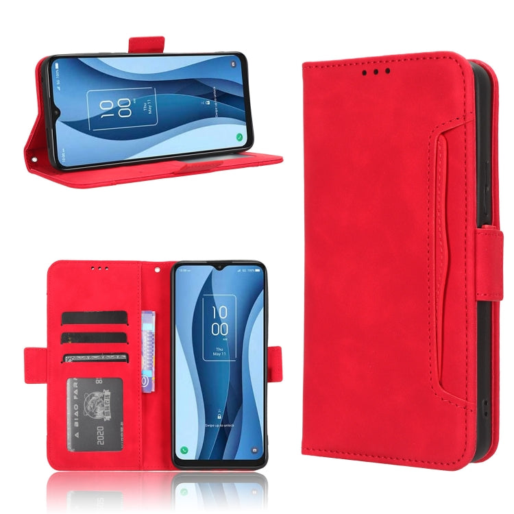 Skin Feel Calf Texture Card Slots Leather Phone Case, For TCL 40 XE 5G / 40 NxtPaper 5G, For TCL 40 NxtPaper 4G
