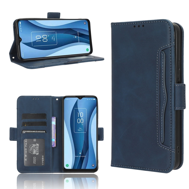 Skin Feel Calf Texture Card Slots Leather Phone Case, For TCL 40 XE 5G / 40 NxtPaper 5G, For TCL 40 NxtPaper 4G