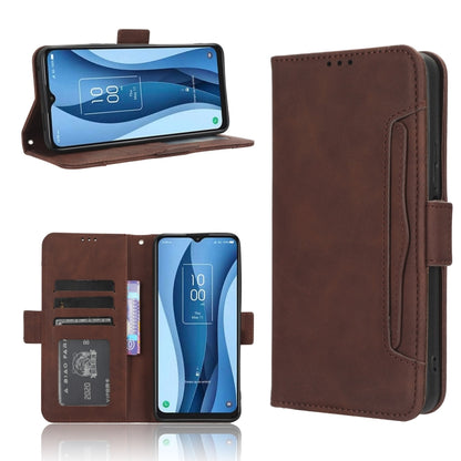 Skin Feel Calf Texture Card Slots Leather Phone Case, For TCL 40 XE 5G / 40 NxtPaper 5G, For TCL 40 NxtPaper 4G