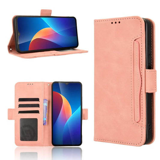 Skin Feel Calf Texture Card Slots Leather Phone Case, For TCL K70 SE T453D, For TCL K70 4G / K70 Power 4G, For TCL NxtPaper 70 Pro 5G, For TCL K32 5G / K33 5G, For TCL NxtPaper 60 Ultra 5G, For TCL 60 SE NxtPaper 5G, For TCL 60 NxtPaper                ...