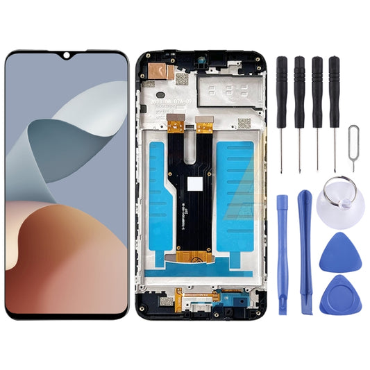 Ensemble complet numériseur d'écran LCD avec cadre, pour ZTE Blade A73 4G 7060, pour ZTE Blade A72 5G 7540N, pour ZTE Blade V40 Vita 8045, pour ZTE Blade A72 4G A7040, pour ZTE Blade A52 4G