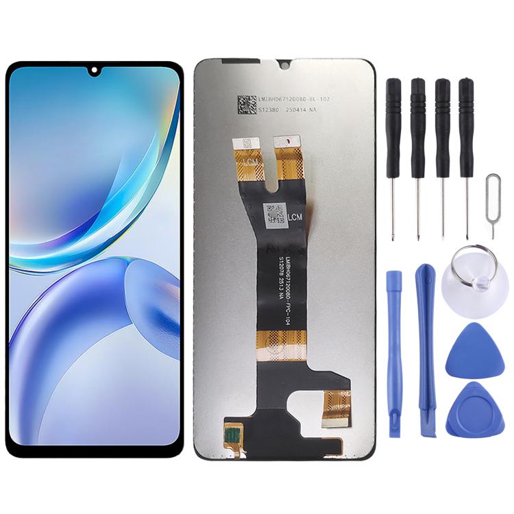 LCD Screen with Digitizer Full Assembly, For ZTE Blade A75 5G