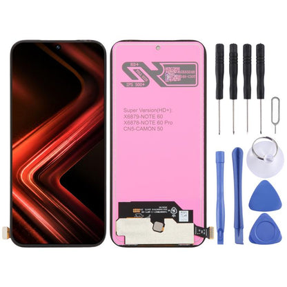 OEM-LCD-Bildschirm mit Digitizer-Komplettmontage, für Infinix GT 30 5G X6876, für Infinix Hot 60 5G X6726, für Infinix Hot 60 Pro 4G X6885, für Infinix Smart 10 Plus 4G X6725B, für Infinix Smart 10 4G X6725, für Infinix GT 30 Pro 5G X6873