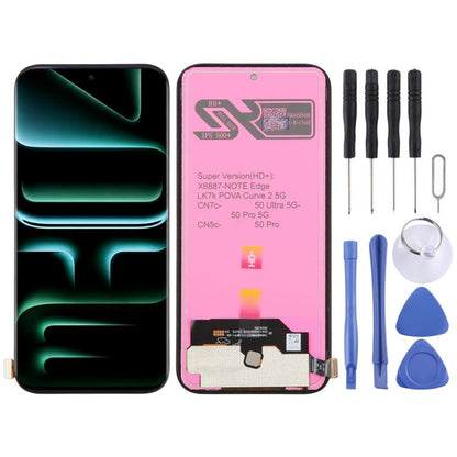 OEM-LCD-Bildschirm mit Digitizer-Komplettmontage, für Infinix GT 30 5G X6876, für Infinix Hot 60 5G X6726, für Infinix Hot 60 Pro 4G X6885, für Infinix Smart 10 Plus 4G X6725B, für Infinix Smart 10 4G X6725, für Infinix GT 30 Pro 5G X6873