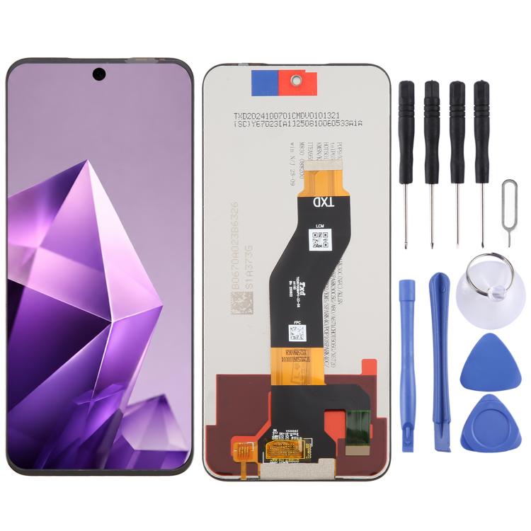 OEM-LCD-Bildschirm mit Digitizer-Komplettmontage, für Infinix GT 30 5G X6876, für Infinix Hot 60 5G X6726, für Infinix Hot 60 Pro 4G X6885, für Infinix Smart 10 Plus 4G X6725B, für Infinix Smart 10 4G X6725, für Infinix GT 30 Pro 5G X6873
