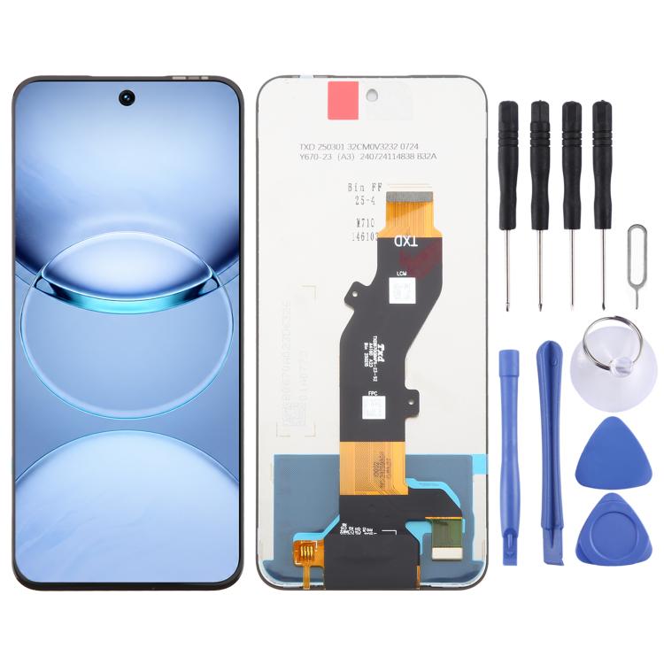 Écran LCD OEM avec numériseur complet, pour Tecno Pova 7 LJ7, pour Tecno Pop 10, pour Tecno Spark 40 Pro 4G KM6, pour Tecno Spark 40 4G KM5, pour Tecno Pova 7 Ultra 5G LJ9, pour Tecno Spark Go 2, pour Tecno Camon 40 Premier 5G CM8