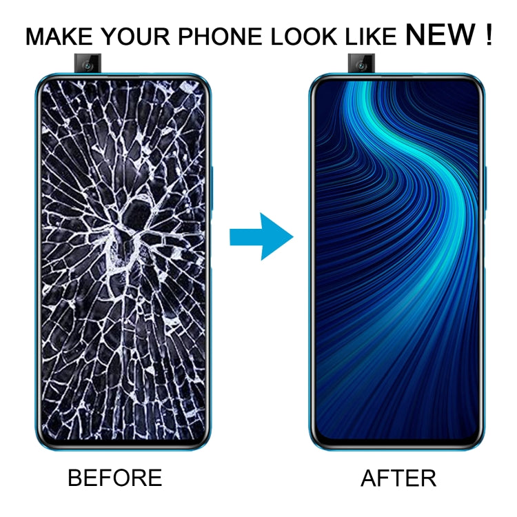 Cog LCD Screen with Digitizer Full Assembly