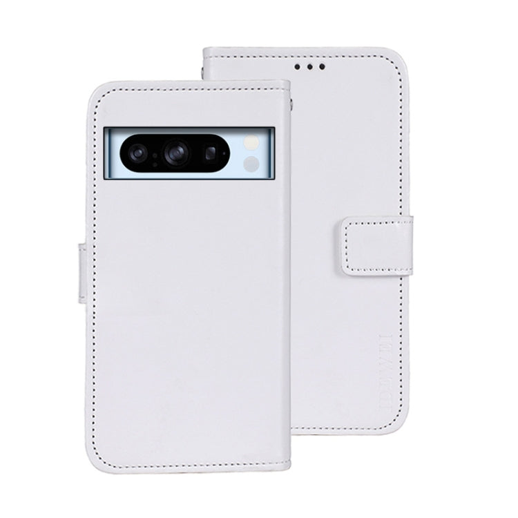 idewei Crazy Horse Texture Leather Phone Case, For Google Pixel 10 Pro XL, For Google Pixel 10 Pro, For Google Pixel 10, For Google Pixel 9a, For Google Pixel 8a, For Google Pixel 8 Pro, For Google Pixel 8