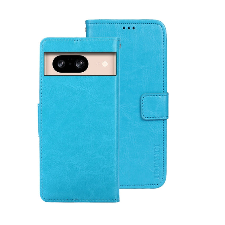 idewei Crazy Horse Texture Leather Phone Case, For Google Pixel 10 Pro XL, For Google Pixel 10 Pro, For Google Pixel 10, For Google Pixel 9a, For Google Pixel 8a, For Google Pixel 8 Pro, For Google Pixel 8