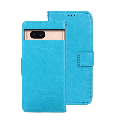 idewei Crazy Horse Texture Leather Phone Case, For Google Pixel 10 Pro XL, For Google Pixel 10 Pro, For Google Pixel 10, For Google Pixel 9a, For Google Pixel 8a, For Google Pixel 8 Pro, For Google Pixel 8
