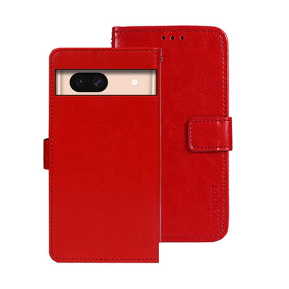 idewei Crazy Horse Texture Leather Phone Case, For Google Pixel 10 Pro XL, For Google Pixel 10 Pro, For Google Pixel 10, For Google Pixel 9a, For Google Pixel 8a, For Google Pixel 8 Pro, For Google Pixel 8