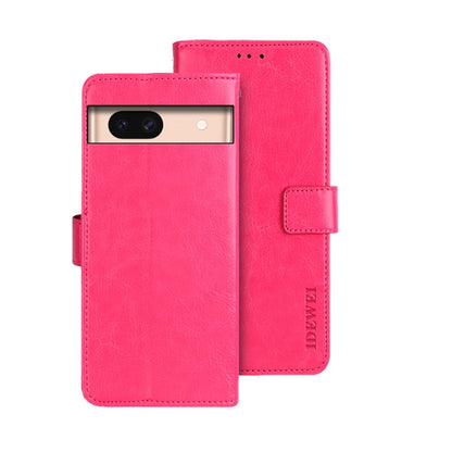 idewei Crazy Horse Texture Leather Phone Case, For Google Pixel 10 Pro XL, For Google Pixel 10 Pro, For Google Pixel 10, For Google Pixel 9a, For Google Pixel 8a, For Google Pixel 8 Pro, For Google Pixel 8