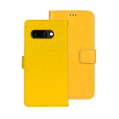 idewei Crazy Horse Texture Leather Phone Case, For Google Pixel 10 Pro XL, For Google Pixel 10 Pro, For Google Pixel 10, For Google Pixel 9a, For Google Pixel 8a, For Google Pixel 8 Pro, For Google Pixel 8