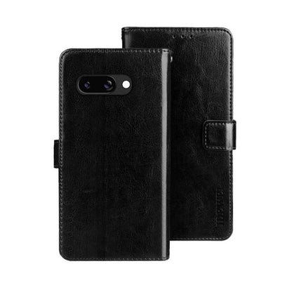 idewei Crazy Horse Texture Leather Phone Case, For Google Pixel 10 Pro XL, For Google Pixel 10 Pro, For Google Pixel 10, For Google Pixel 9a, For Google Pixel 8a, For Google Pixel 8 Pro, For Google Pixel 8