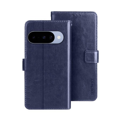 idewei Crazy Horse Texture Leather Phone Case, For Google Pixel 10 Pro XL, For Google Pixel 10 Pro, For Google Pixel 10, For Google Pixel 9a, For Google Pixel 8a, For Google Pixel 8 Pro, For Google Pixel 8