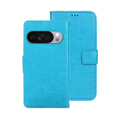 idewei Crazy Horse Texture Leather Phone Case, For Google Pixel 10 Pro XL, For Google Pixel 10 Pro, For Google Pixel 10, For Google Pixel 9a, For Google Pixel 8a, For Google Pixel 8 Pro, For Google Pixel 8