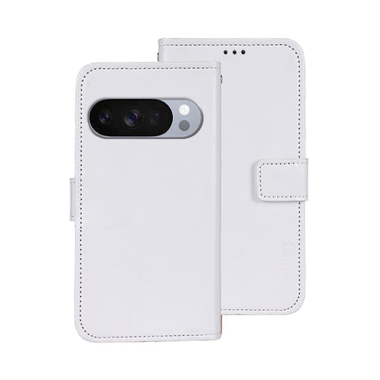 idewei Crazy Horse Texture Leather Phone Case, For Google Pixel 10 Pro XL, For Google Pixel 10 Pro, For Google Pixel 10, For Google Pixel 9a, For Google Pixel 8a, For Google Pixel 8 Pro, For Google Pixel 8