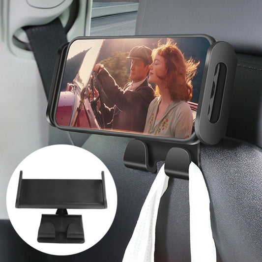 For Tesla Model 3 / Y Car Rear Seat Phone Tablet Holder, Bracket Base, Base + Phone Bracket