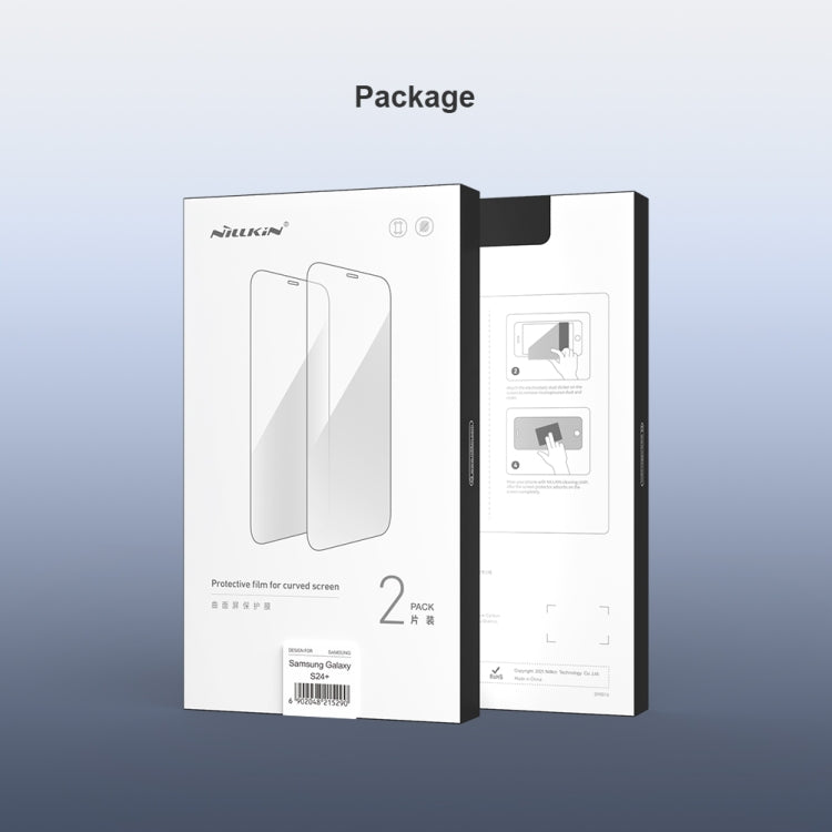 NILLKIN Impact Resistant Curved Film, For Samsung Galaxy S24+ 5G, For Samsung Galaxy S24 5G