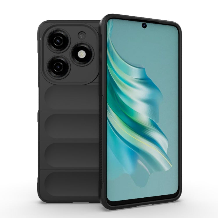 Magic Shield TPU + Flannel Phone Case, For Tecno Spark 20 Pro 4G Global, For Tecno Spark Go 2024 / 20C / Pop 8, For Tecno Spark 20