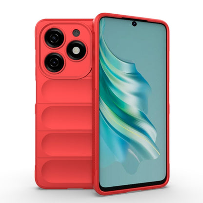 Magic Shield TPU + Flannel Phone Case, For Tecno Spark 20 Pro 4G Global, For Tecno Spark Go 2024 / 20C / Pop 8, For Tecno Spark 20