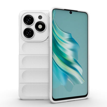 Magic Shield TPU + Flannel Phone Case, For Tecno Spark 20 Pro 4G Global, For Tecno Spark Go 2024 / 20C / Pop 8, For Tecno Spark 20