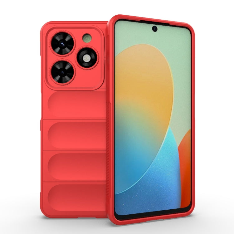 Magic Shield TPU + Flannel Phone Case, For Tecno Spark 20 Pro 4G Global, For Tecno Spark Go 2024 / 20C / Pop 8, For Tecno Spark 20