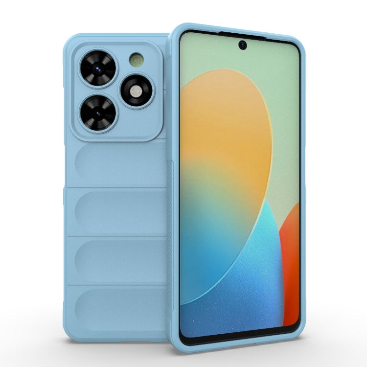 Magic Shield TPU + Flannel Phone Case, For Tecno Spark 20 Pro 4G Global, For Tecno Spark Go 2024 / 20C / Pop 8, For Tecno Spark 20