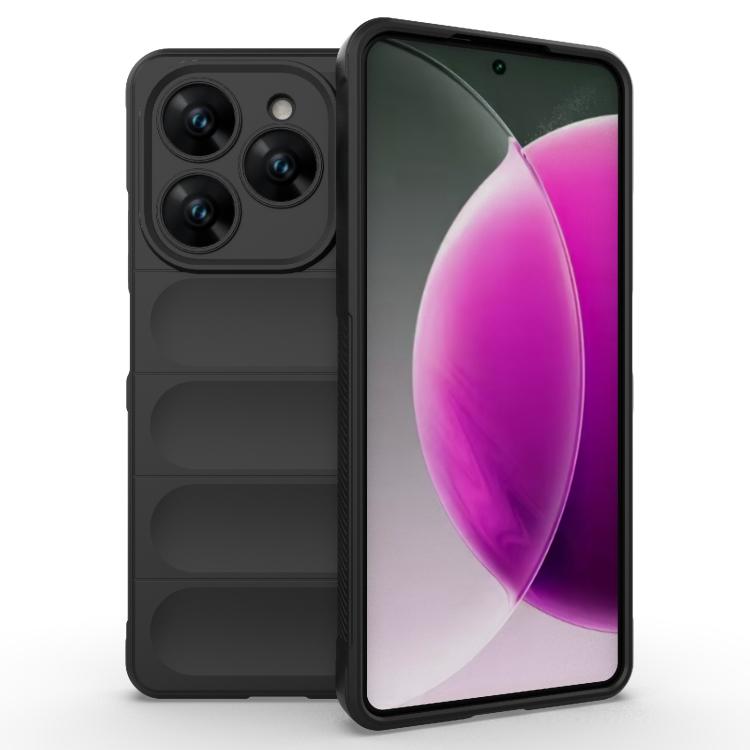 Magic Shield TPU + Flannel Phone Case, For Tecno Spark 20 Pro 4G Global, For Tecno Spark Go 2024 / 20C / Pop 8, For Tecno Spark 20