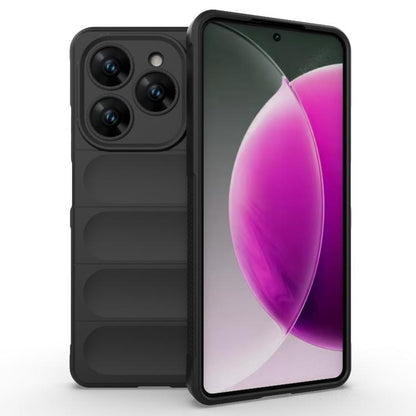 Magic Shield TPU + Flannel Phone Case, For Tecno Spark 20 Pro 4G Global, For Tecno Spark Go 2024 / 20C / Pop 8, For Tecno Spark 20
