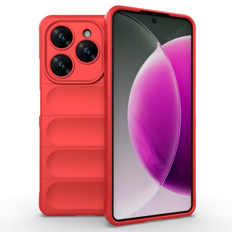 Magic Shield TPU + Flannel Phone Case, For Tecno Spark 20 Pro 4G Global, For Tecno Spark Go 2024 / 20C / Pop 8, For Tecno Spark 20