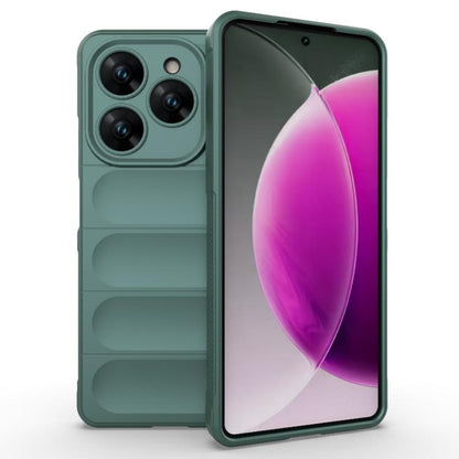 Magic Shield TPU + Flannel Phone Case, For Tecno Spark 20 Pro 4G Global, For Tecno Spark Go 2024 / 20C / Pop 8, For Tecno Spark 20