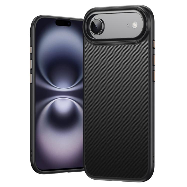 Kevlar Fiber Texture Shockproof Magnetic Phone Case, For iPhone 18 Pro, For iPhone 18 Pro Max, For iPhone 17e / 16e, For iPhone 17 Pro Max, For iPhone 17 Pro, For iPhone 17, For iPhone Air, For iPhone 16 Pro Max, For iPhone 16 Pro, For iPhone 16 Plus  ...
