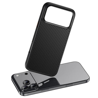 Kevlar Fiber Texture Shockproof Magnetic Phone Case, For iPhone 18 Pro, For iPhone 18 Pro Max, For iPhone 17e / 16e, For iPhone 17 Pro Max, For iPhone 17 Pro, For iPhone 17, For iPhone Air, For iPhone 16 Pro Max, For iPhone 16 Pro, For iPhone 16 Plus  ...