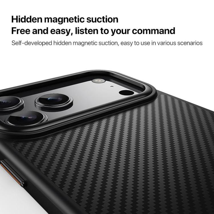 Kevlar Fiber Texture Shockproof Magnetic Phone Case, For iPhone 18 Pro, For iPhone 18 Pro Max, For iPhone 17e / 16e, For iPhone 17 Pro Max, For iPhone 17 Pro, For iPhone 17, For iPhone Air, For iPhone 16 Pro Max, For iPhone 16 Pro, For iPhone 16 Plus  ...